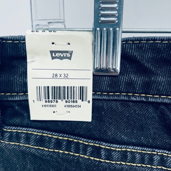 Levi’s Jeans Size 28x32 Women’s noughties Bootcut Distress A Low Rise Blue New - Picture 12 of 16